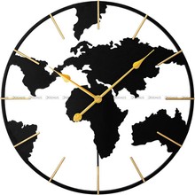 Duży Metalowy Zegar ścienny MPM World E04.4484.90 - 60 cm