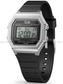 Ice-Watch - Ice Digit Retro - Black Silver 022063 S Zegarek Damski