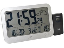 Zegar cyfrowy sterowany radiowo z termometrem JVD RB3565.2 - 23x15 cm