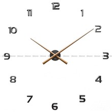 Zegar ścienny naklejany JVD HT465.6