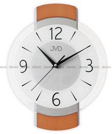 Zegar ścienny szklany JVD NS22018.41 - 26x34 cm