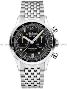 Zegarek Męski Automatyczny Atlantic Worldmaster Bicompax 52857.41.63