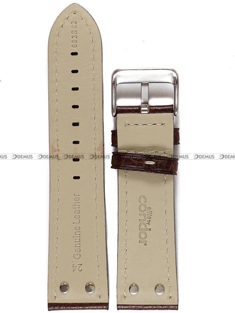 Pasek skórzany do zegarka Condor 683R.02.24.W