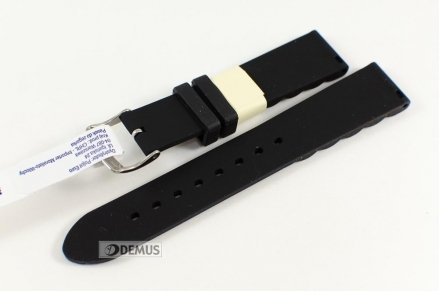 Pasek do zegarka silikonowy - Morellato A01X4410187019 18mm