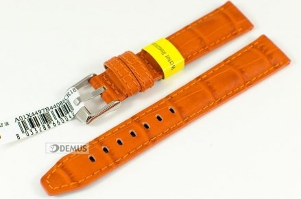 Pasek do zegarka wodoodporny skórzany - Morellato A01X4497B44086 18mm
