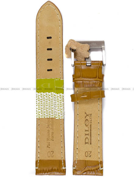 Pasek skórzany do zegarka - Diloy 361.20.9 - 20mm