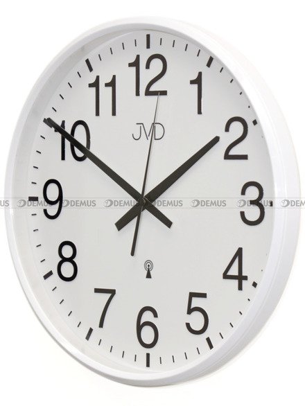 Zegar ścienny JVD RH684.4 biały z DCF - 31 cm