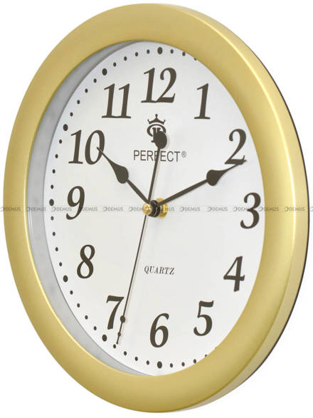 Zegar ścienny Perfect LA17-MAT-GOLD - 29 cm