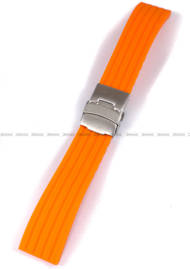 Pasek silikonowy do zegarka - Chermond PG6.22.5 - 22 mm