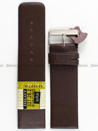 Pasek skórzany do zegarka - Diloy 327.26.2 - 26mm
