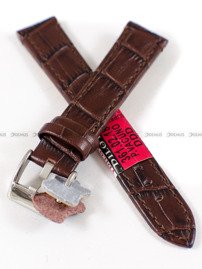 Pasek skórzany do zegarka - Diloy 361.18.2 - 18mm