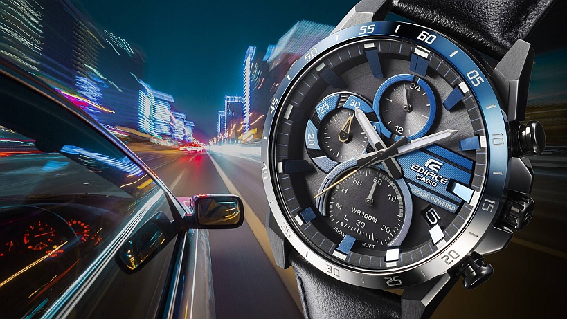 Zegarek dla fana motoryzacji. Edifice to inteligentna funkcjonalno i motoryzacyjna elegancja. Blog Demus Zegarki.pl