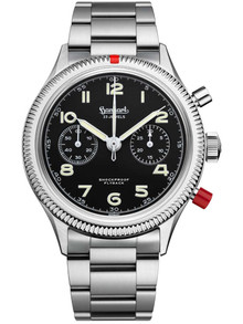 Zegarek Męski Mechaniczny Hanhart 417 ES Heritage Flyback 42mm H721.212-6428