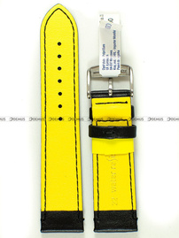 Pasek do zegarka wodoodporny skórzany - Morellato A01X5274C91019CR22 - 22 mm