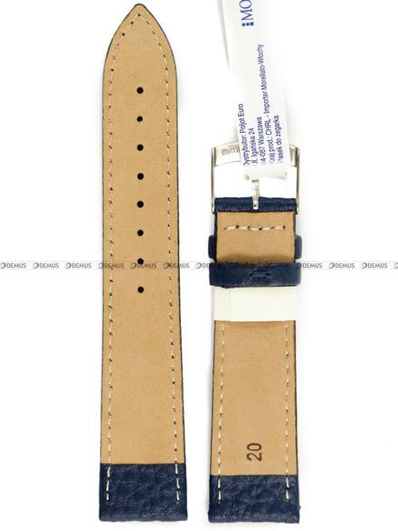Pasek skórzany do zegarka - Morellato Duster A01X4936C21064CR20 - 20 mm
