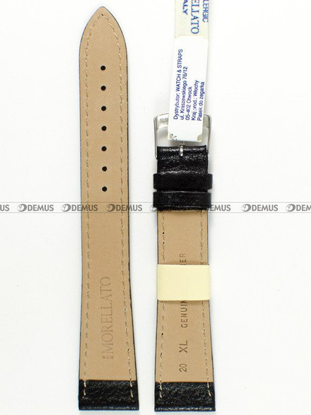 Pasek skórzany XL do zegarka - Morellato A01K0753333019 20mm