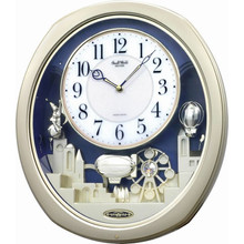 Zegar ścienny z melodiami Rhythm 4MH854WD18 - 36x41 cm