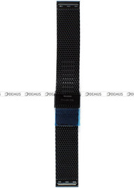 Bransoleta stalowa do zegarka Vostok Europe Almaz - 22 mm czarna