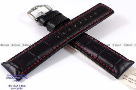 Pasek skórzany do zegarka - Hirsch Grand Duke XL 02528250-2-24 - 24 mm