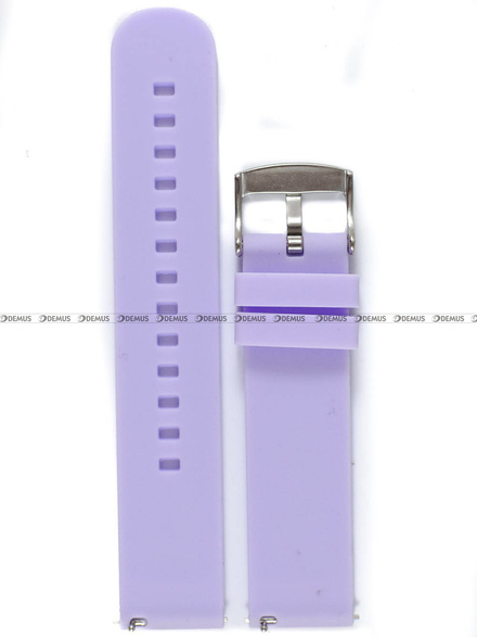 Pasek silikonowy do zegarka - MPM RJ.15347.2020.2424.L - 20 mm