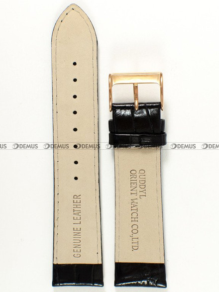 Pasek skórzany do zegarka - Orient FUG1R004B6 UDDYLRB - 22 mm