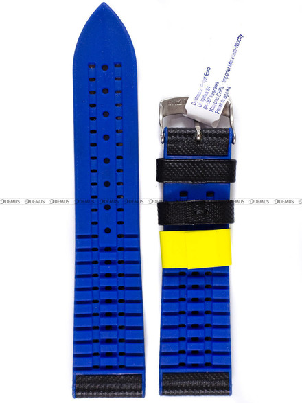 Pasek wodoodporny do zegarka - Morellato A01X4762797865CR22 - 22 mm