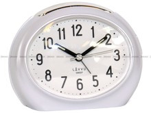 Budzik wskazówkowy LAVVU LAS3050 - 11x9 cm - Płynąca wskazówka