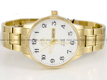 FujiTime M7133Q-Gold-Silver Zegarek Męski