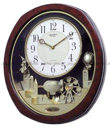 Zegar ścienny z melodiami Rhythm 4MH850WU23 - 36x41 cm