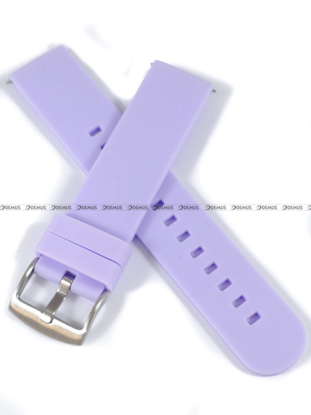 Pasek silikonowy do zegarka - MPM RJ.15347.2020.2424.L - 20 mm