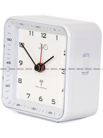 Budzik sterowany radiowo JVD RB977.2 - 9x9 cm