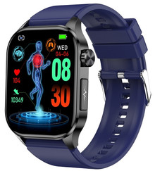 Smartwatch męski Hagen HB30-Black-Blue