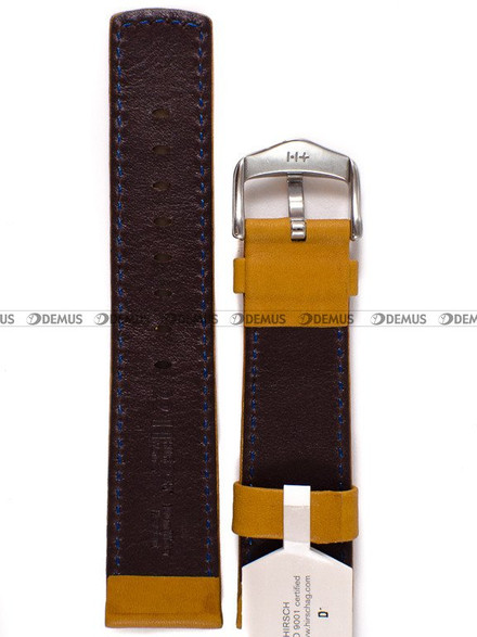 Pasek skórzany do zegarka - Hirsch Mariner 14502170-2-22 - 22 mm