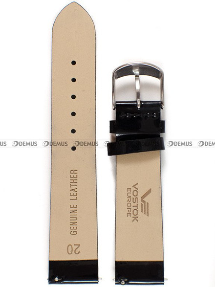 Pasek skórzany do zegarka Vostok Europe Undine VK64-515A523 - 20 mm