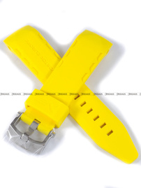 Pasek silikonowy do zegarka Vostok Europe Lunokhod TM3603-6205206 - 25 mm