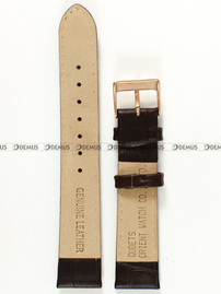 Pasek skórzany do zegarka - Orient SDB0B002T0 UDETSRC - 18 mm