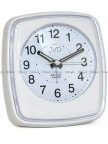 Budzik kwarcowy z płynącą wskazówką JVD SRP313.1 - 10x8 cm