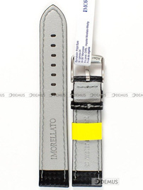 Pasek wodoodporny karbonowy do zegarka - Morellato A01U3586977891 20 mm