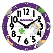 Zegar ścienny dla dzieci Clockodile CCT0030 - 25 cm