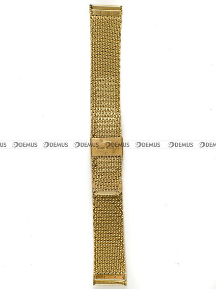 Bransoleta do zegarka - Diloy CMMESH10-20-Gold-V2 - 20 mm