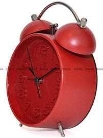 Budzik wskazówkowy z mechanicznym dzwonieniem JVD SRP2216.3 - 16x13 cm
