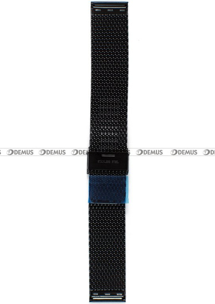 Bransoleta stalowa do zegarka Vostok Europe Almaz - 22 mm czarna