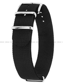 Pasek Nato nylonowy do zegarka - Hirsch Rush Recycle 40536050-2-20 - 20 mm - XL