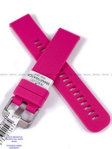 Pasek silikonowy do zegarka - Morellato A01X5654187089SB18 - 18 mm