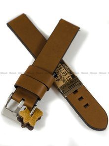 Pasek skórzany do zegarka - Diloy 383.18.3 - 18mm