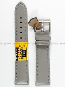 Pasek skórzany do zegarka - Diloy 401.20.7 - 20 mm
