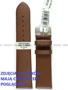 Pasek skórzany do zegarka - Morellato Micra-evoque A01X5200875134CR20 - 20 mm
