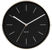 Zegar ścienny Karlsson Minimal KA5695BK - 27 cm
