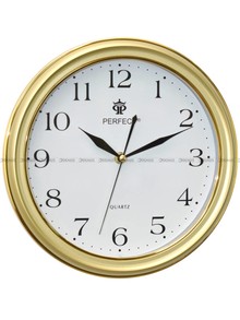 Zegar ścienny Perfect LC17-Gold - 29 cm