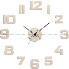 Zegar ścienny naklejany PRIM Veneer - A E07P.4258.53